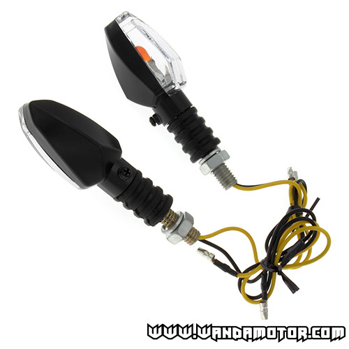 Mini blinker pair black